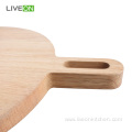 Round Red Oak Wooden Chopping Cutting Board